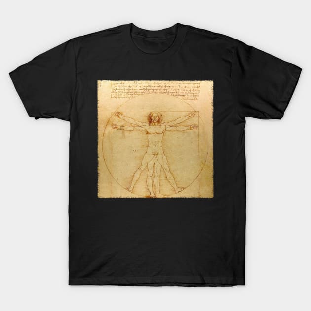 Vitruvian Man T-Shirt by Scar